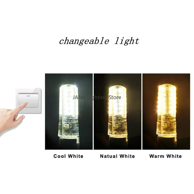 Mansion LED Bulbs: G4 G9 E14 85-265V Holder for Crystal Chandeliers & Lamps