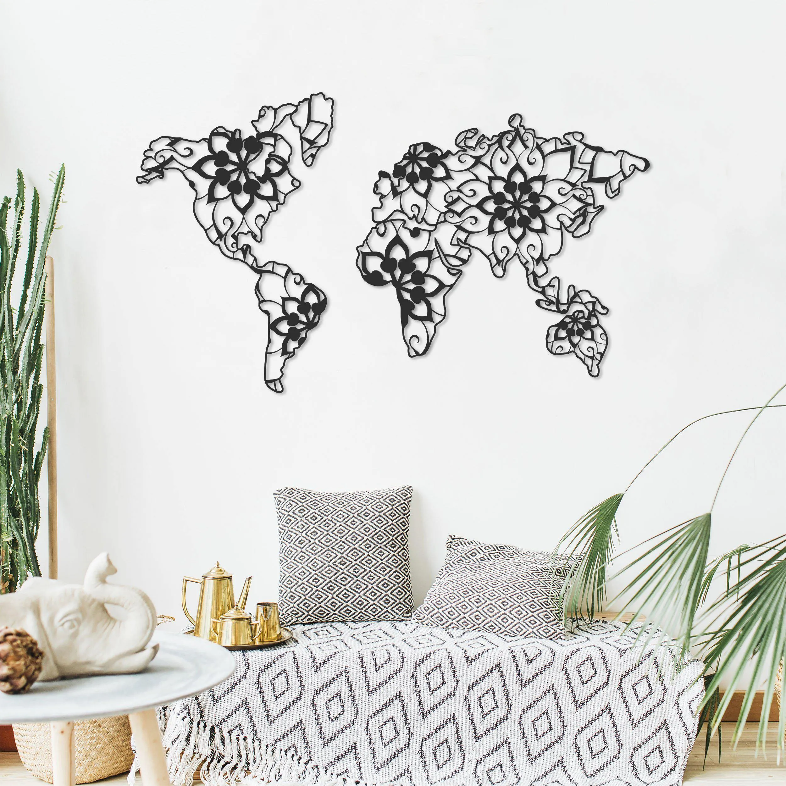 METAL WALL ART MANDALA Wall Art