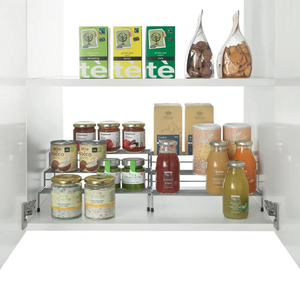 Metaltex 3-tier Sliding Spice Rack X-Tend 2 pcs