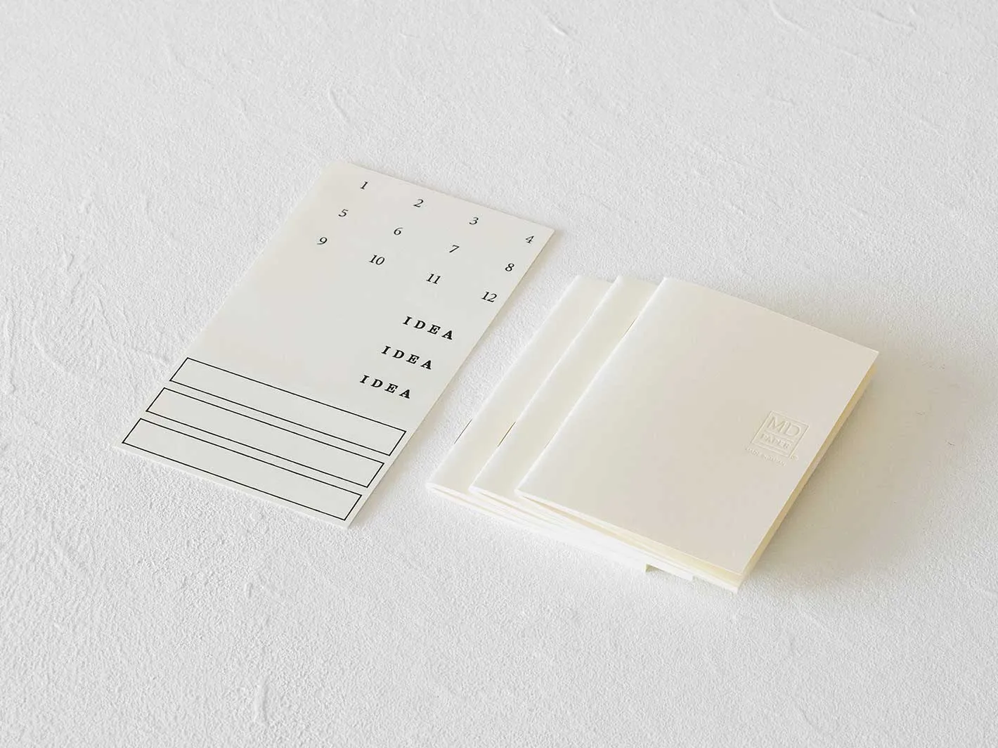 Midori  MD Notebook Light A7 Blank 3-pack
