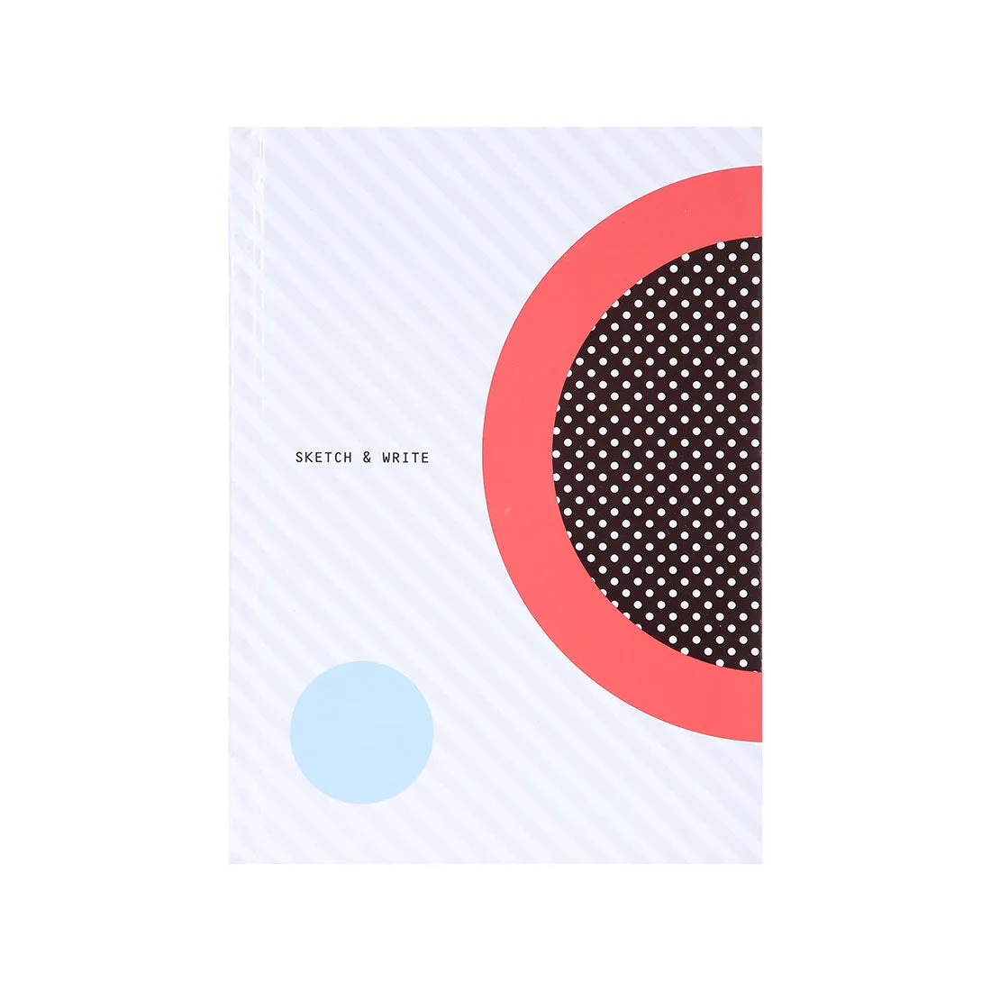 MINISO Geometrical Series - Hard Cover Memo Notebook, 110 Sheets, Random Pick