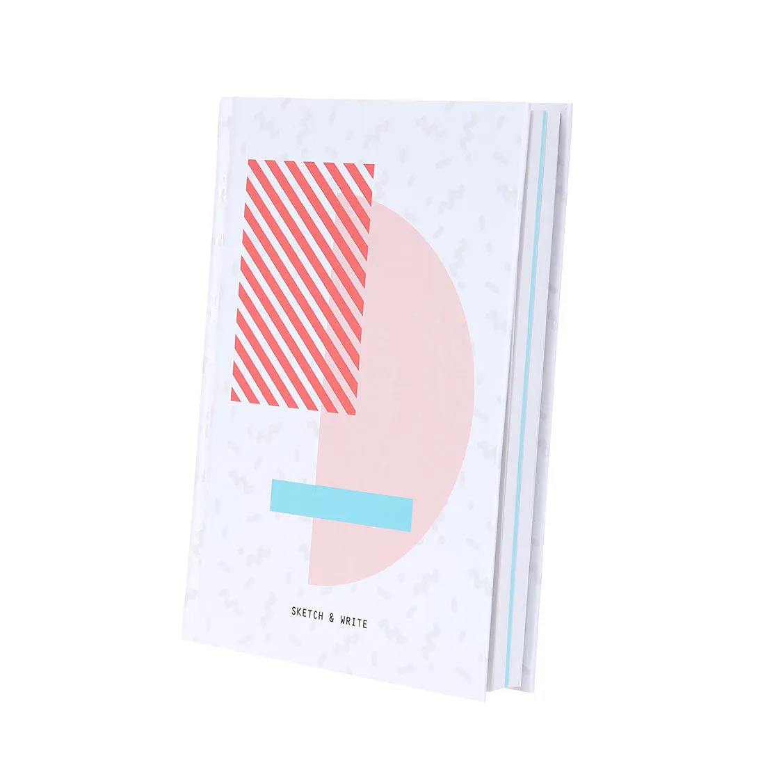 MINISO Geometrical Series - Hard Cover Memo Notebook, 110 Sheets, Random Pick