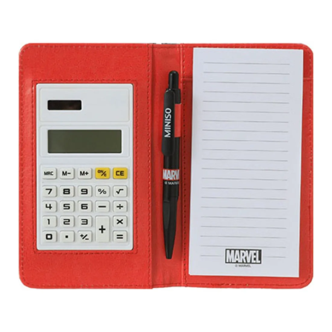 MINISO x Marvel - Memo Book With Calculator