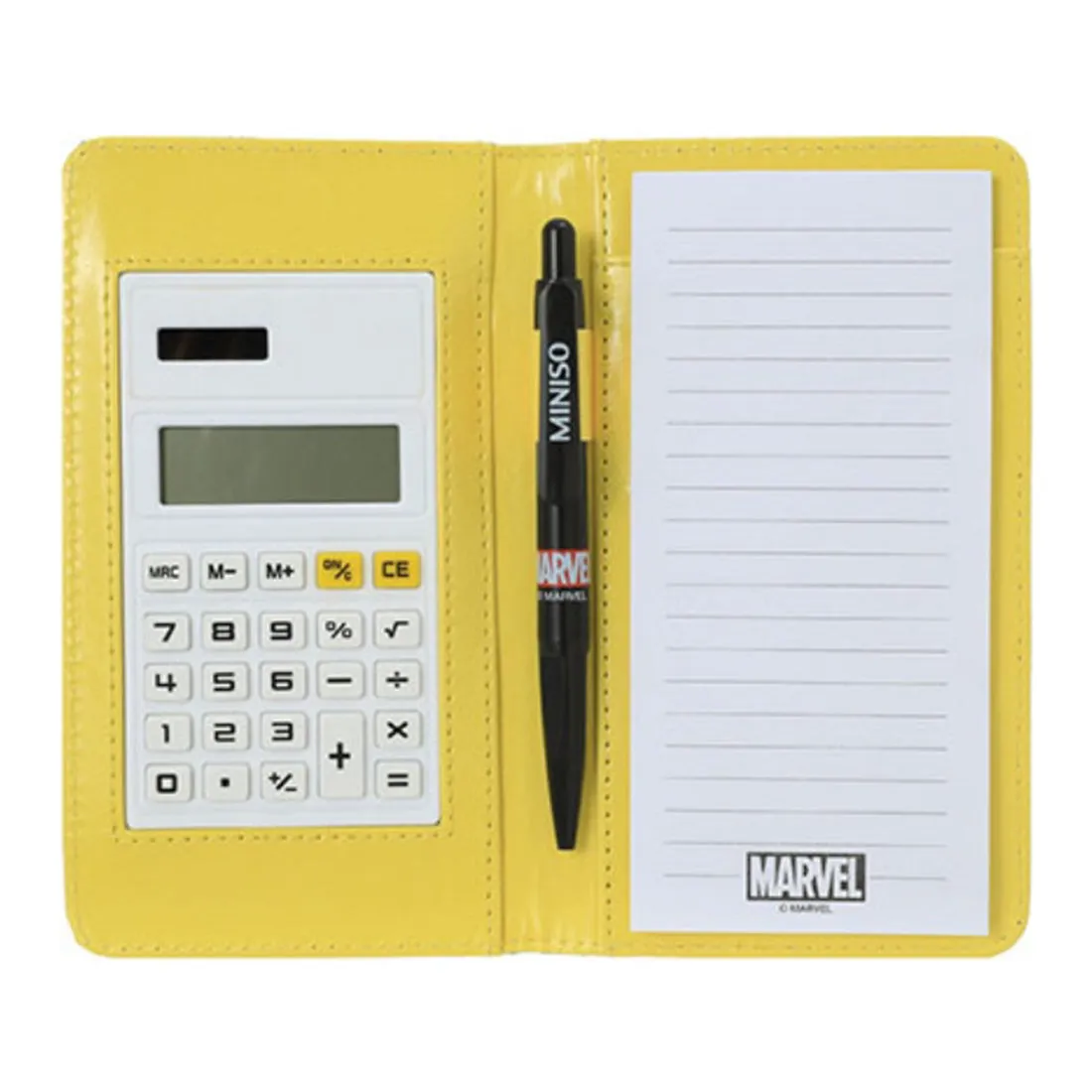 MINISO x Marvel - Memo Book With Calculator