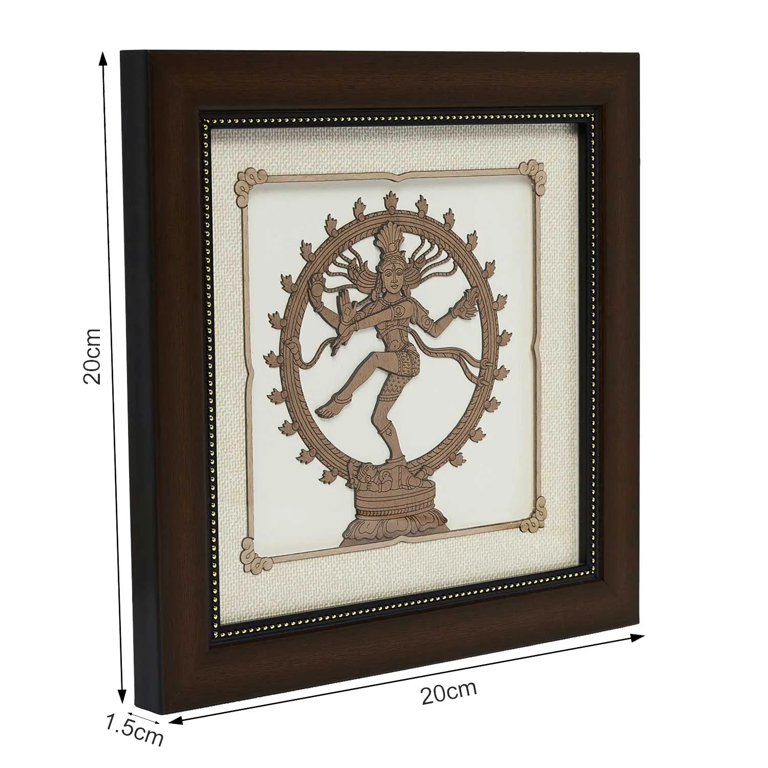 Natraj Wood Art Frame 8 in x 8 in