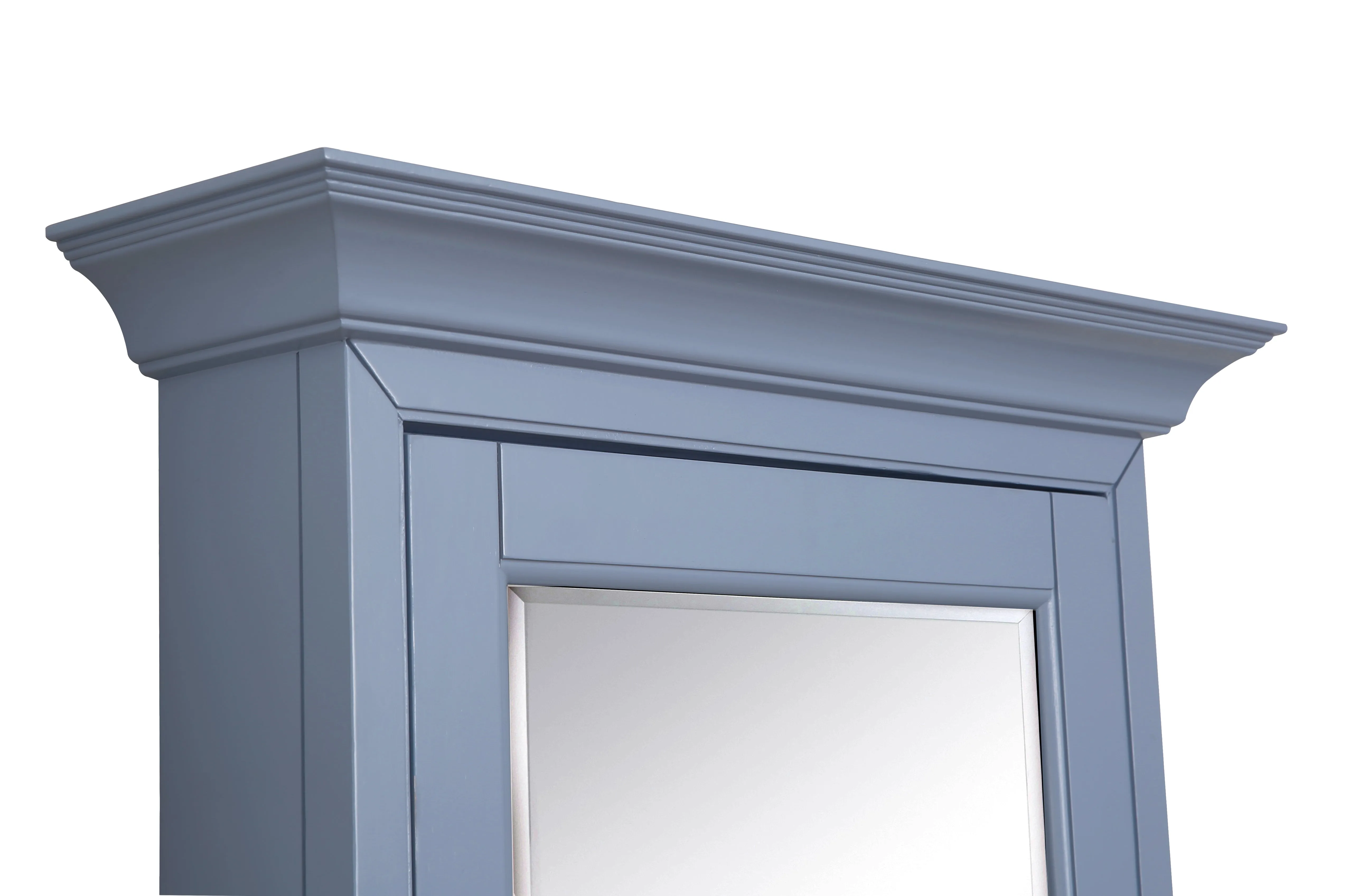 Newport Wall-Mounted Medicine Cabinet (Powder Blue)