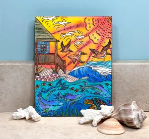 Oceanfront Ceramic Tile