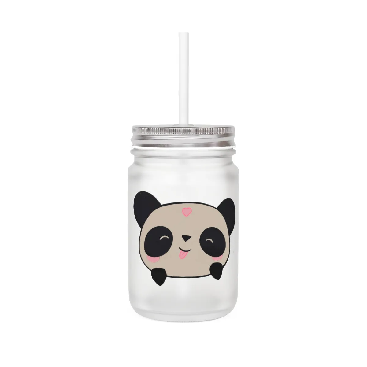 Panda Mason Jar
