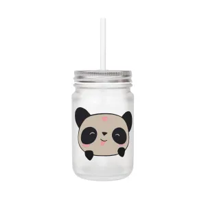 Panda Mason Jar