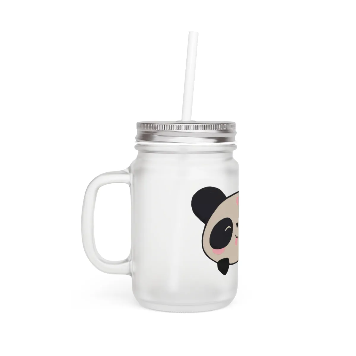 Panda Mason Jar
