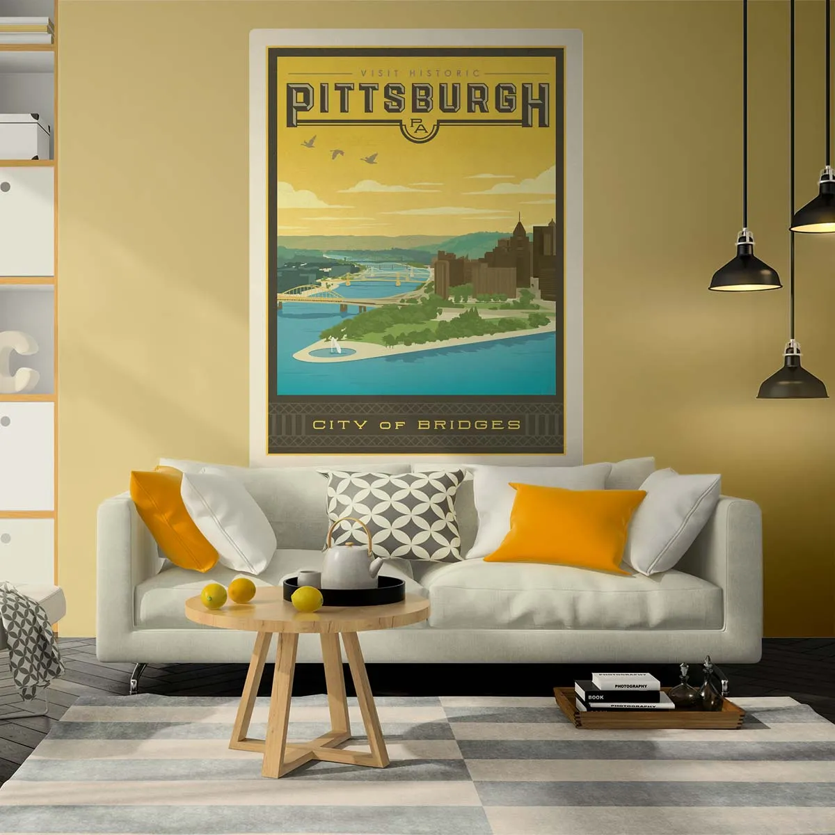Pittsburgh Pennsylvania City of Bridges Decal