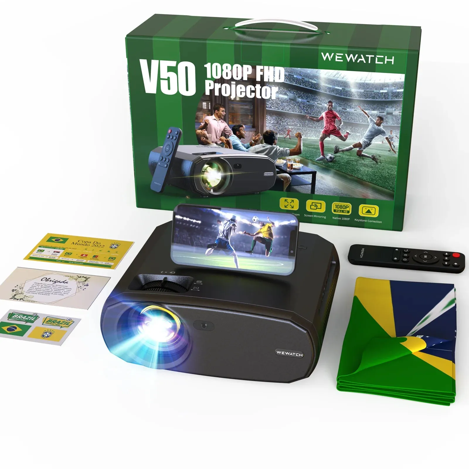 Portable 5G WIFI Projector
