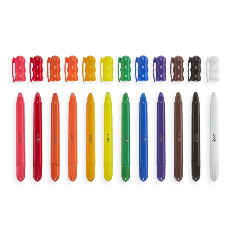Rainy Dayz Gel Crayons Set of 12