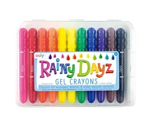 Rainy Dayz Gel Crayons Set of 12