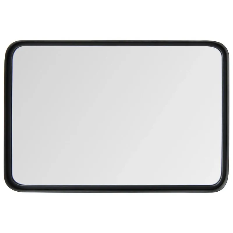 Rectangular Wall Mount Bathroom Mirror with Solid Steel Frame