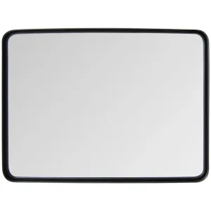 Rectangular Wall Mount Bathroom Mirror with Solid Steel Frame