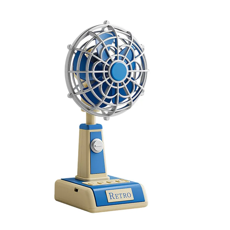Retro USB Desk Mini Fan