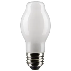 Satco LED Frosted BT15 Bulb – 8W – 60W Equivalent – E26 Base – Warm White – 2700K