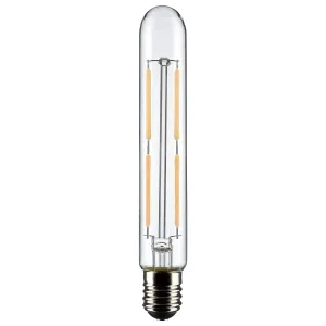 Satco LED T6.5 Tubular Light Bulb – 4W – 40W Equivalent – E17 Base – Clear – 3000K