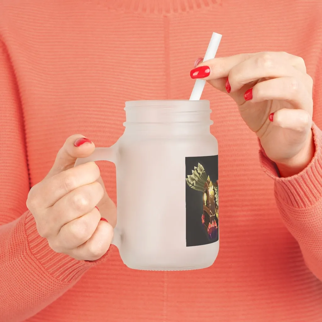 Skeleton Chest Mason Jar