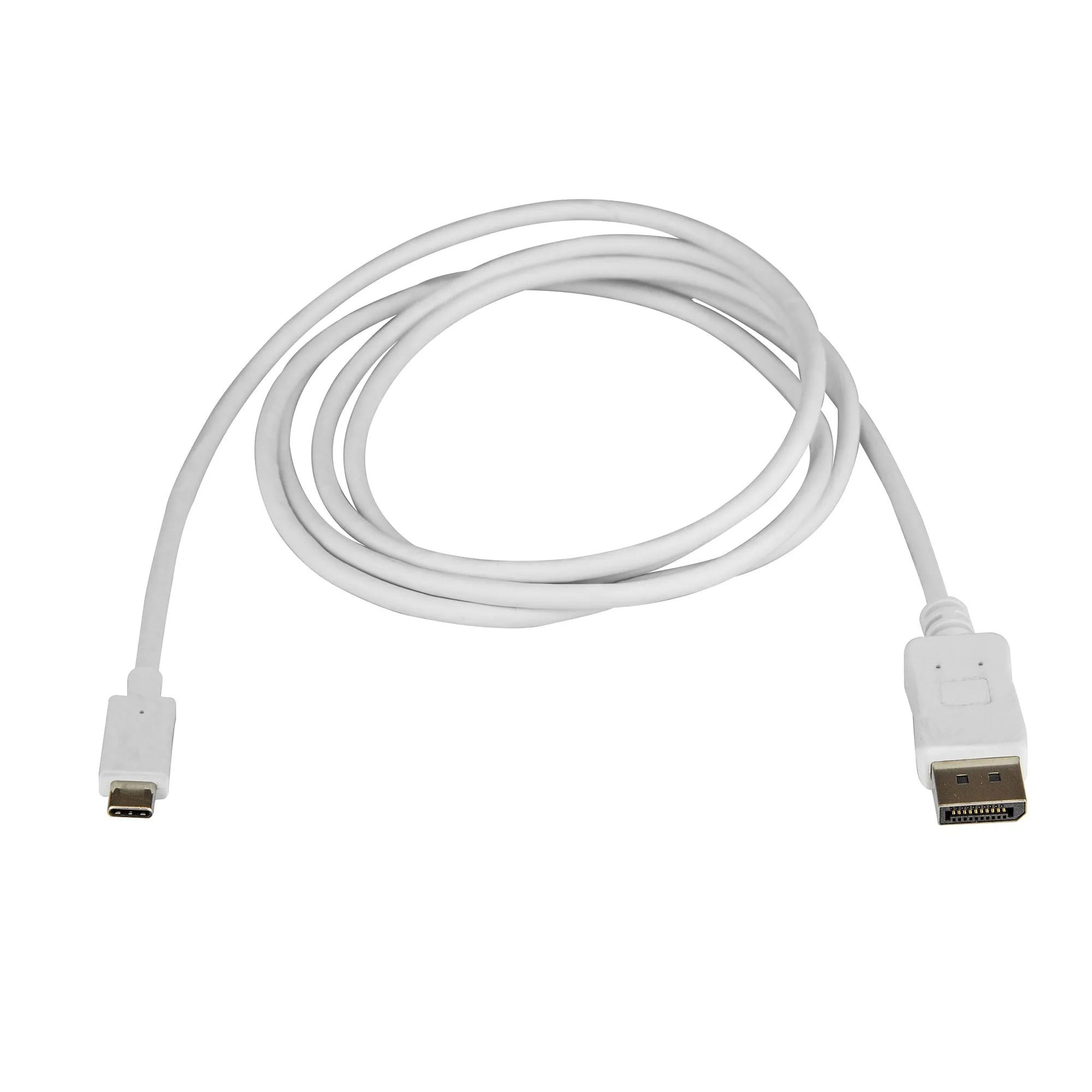 Startech.Com 6Ft/1.8M Usb C To Displayport 1.2 Cable 4K 60Hz - Usb Type-C To Dp Video Adapter Monitor Cable Hbr2 - Tb3 C