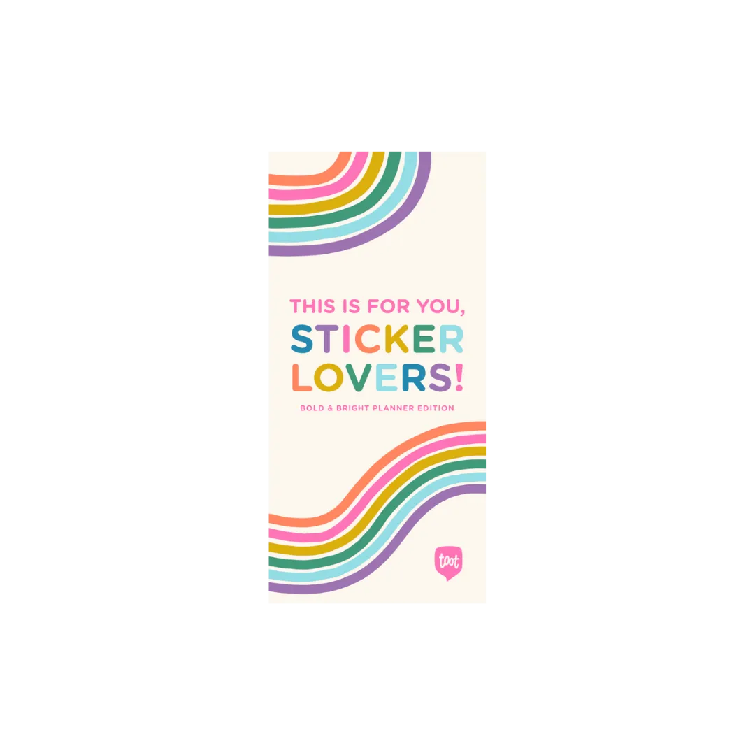 Sticker Book (A Lot of Stickers!) - For Planners, Journals & Calendars