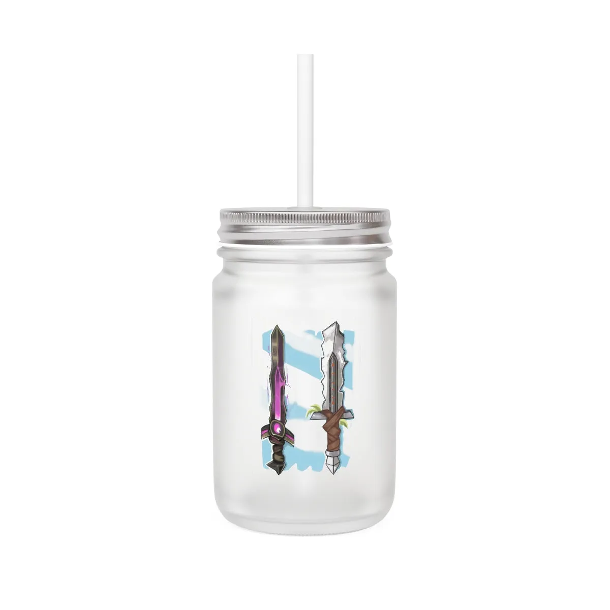 Swords Mason Jar