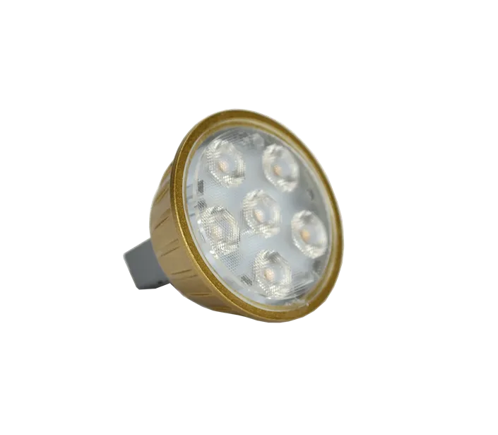 Unique Lighting Systems - LED-5W-CM6WF27K Flex Gold Series MR16 Wide Flood, 5W, 2700K