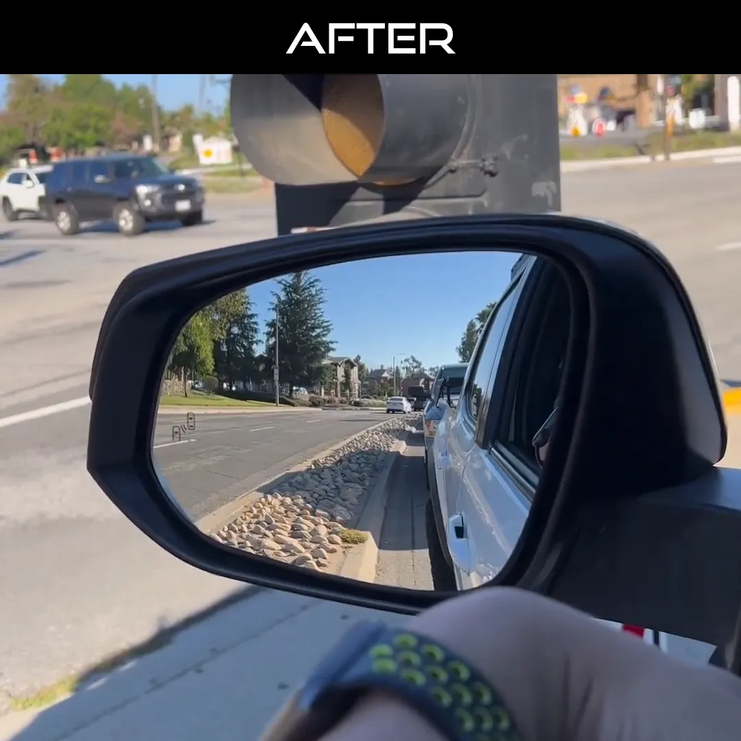 Upgraded Wide View Side Mirrors for 16-23 Tacoma / 14-24 4runner / 19-23 RAV4