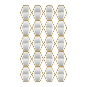 Uttermost Jillian Mirrored Wall Art