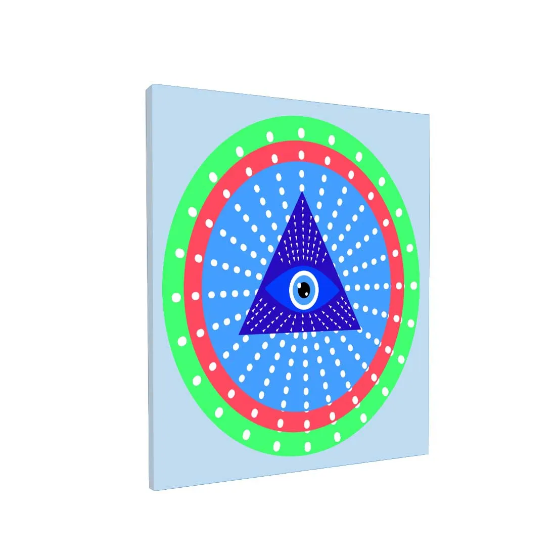 Wall Art Decor for Living Room Bedroom Hanging Panels - Evil Eye Protector