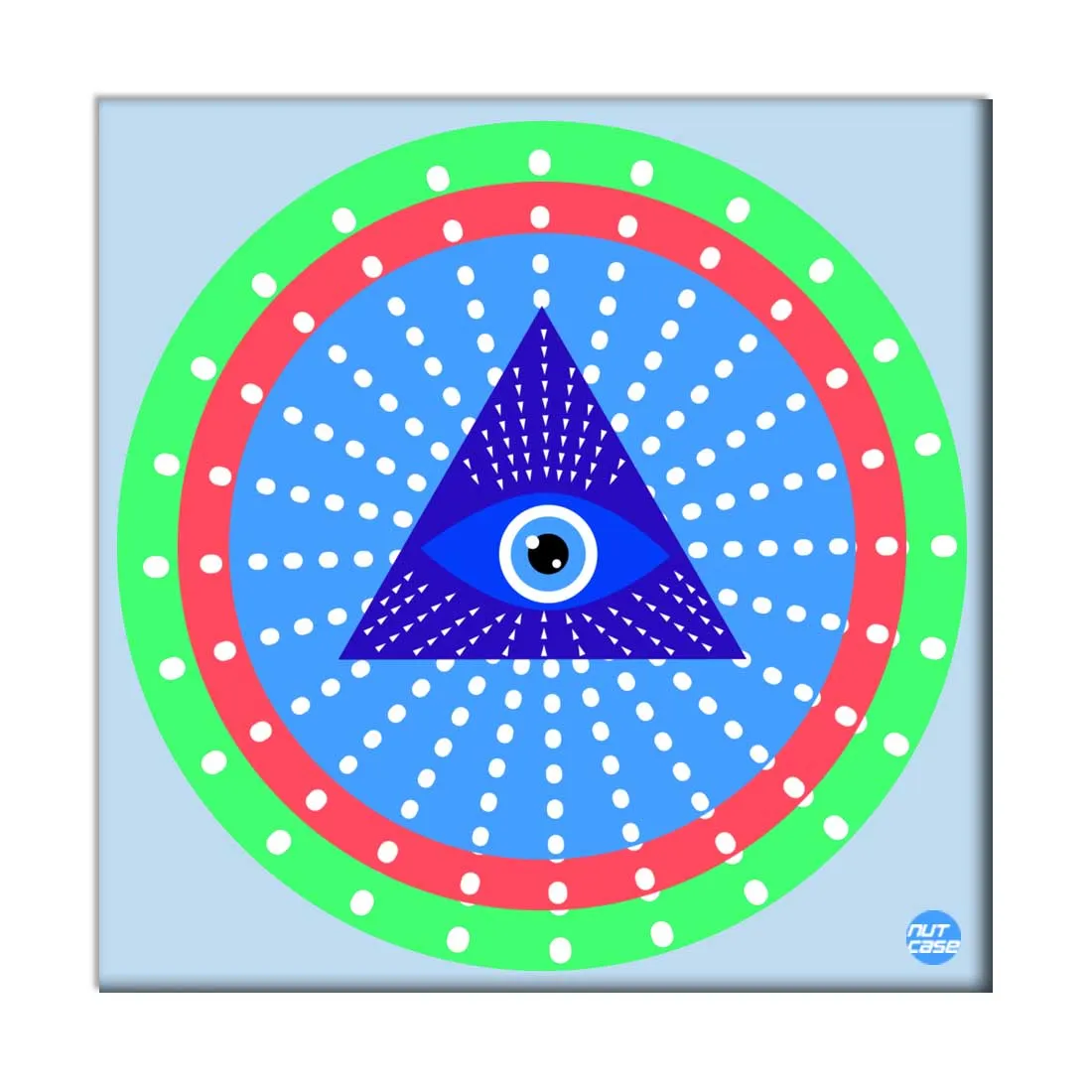 Wall Art Decor for Living Room Bedroom Hanging Panels - Evil Eye Protector