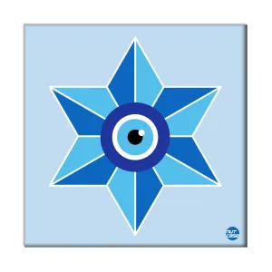 Wall Art Decor for Living Room Bedroom Hanging Panels - Evil Eye Protector