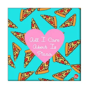 Wall Art Decor Panel For Home - All About Pizza