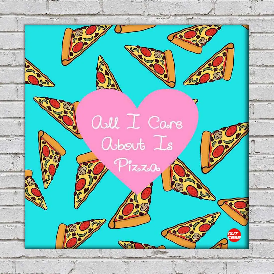Wall Art Decor Panel For Home - All About Pizza