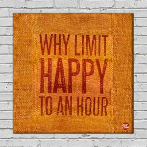 Wall Art Decor Panel For Home - Happy Hour