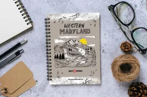 Western Maryland  / Spiral Notebook