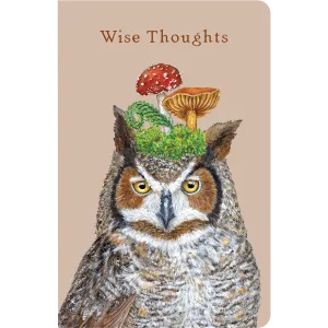 Wise Thoughts Owl Notebook