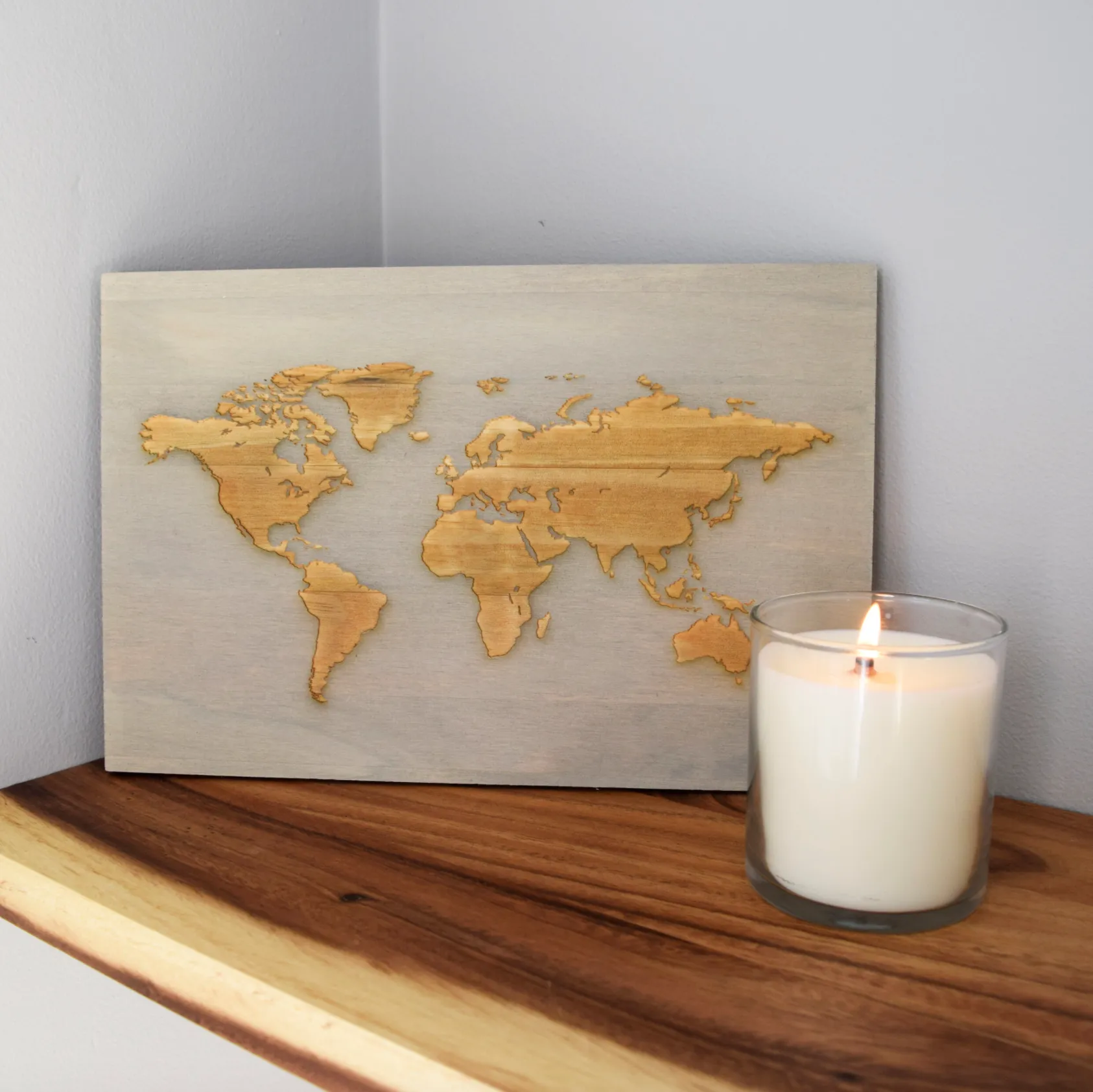 World Map (8x12) - Wall Art